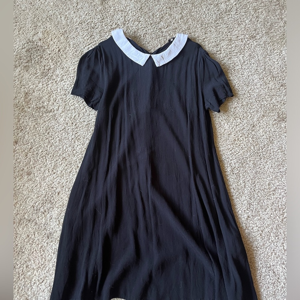 forever 21 black and white dress